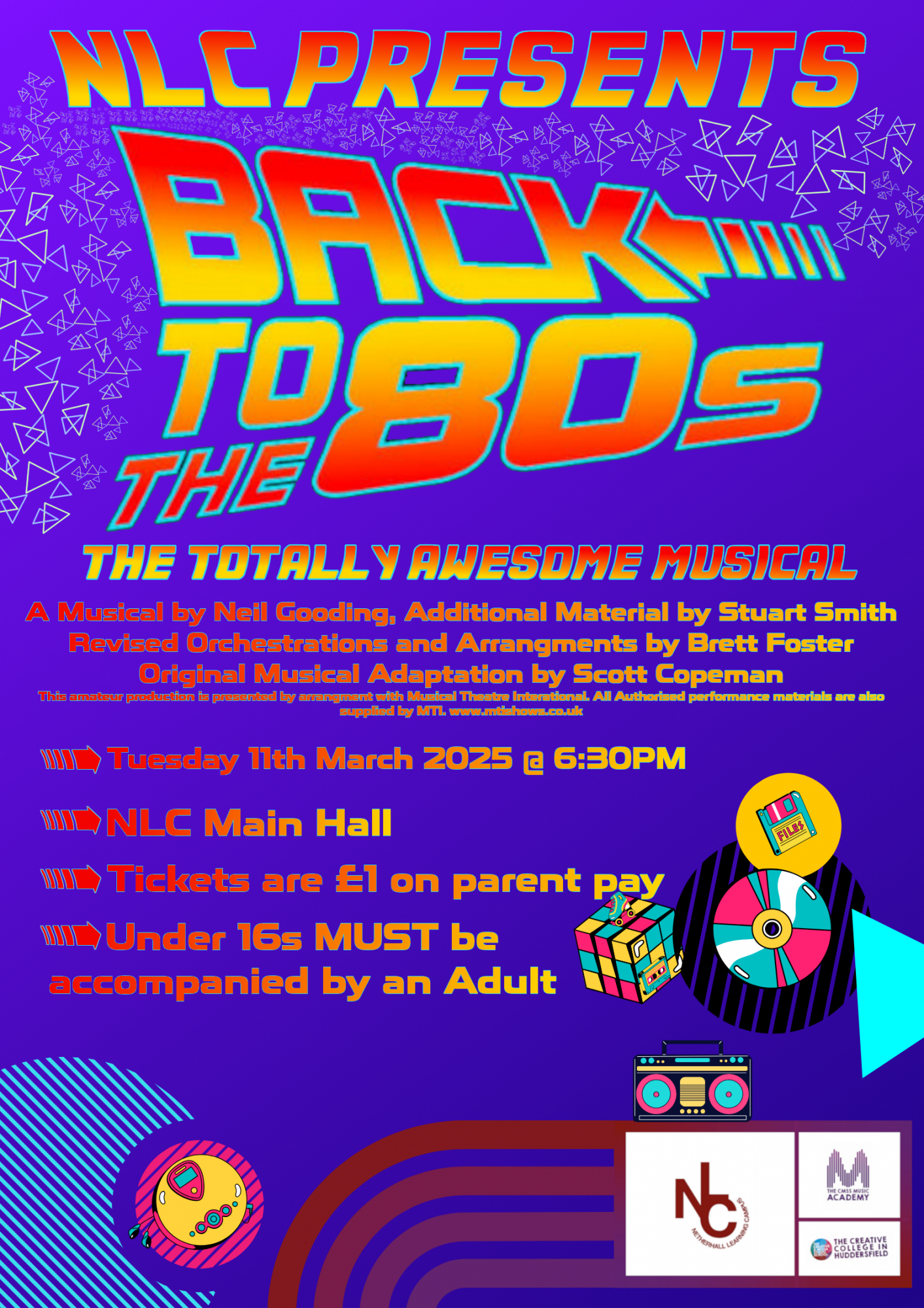 Back To The 80s Poster 2