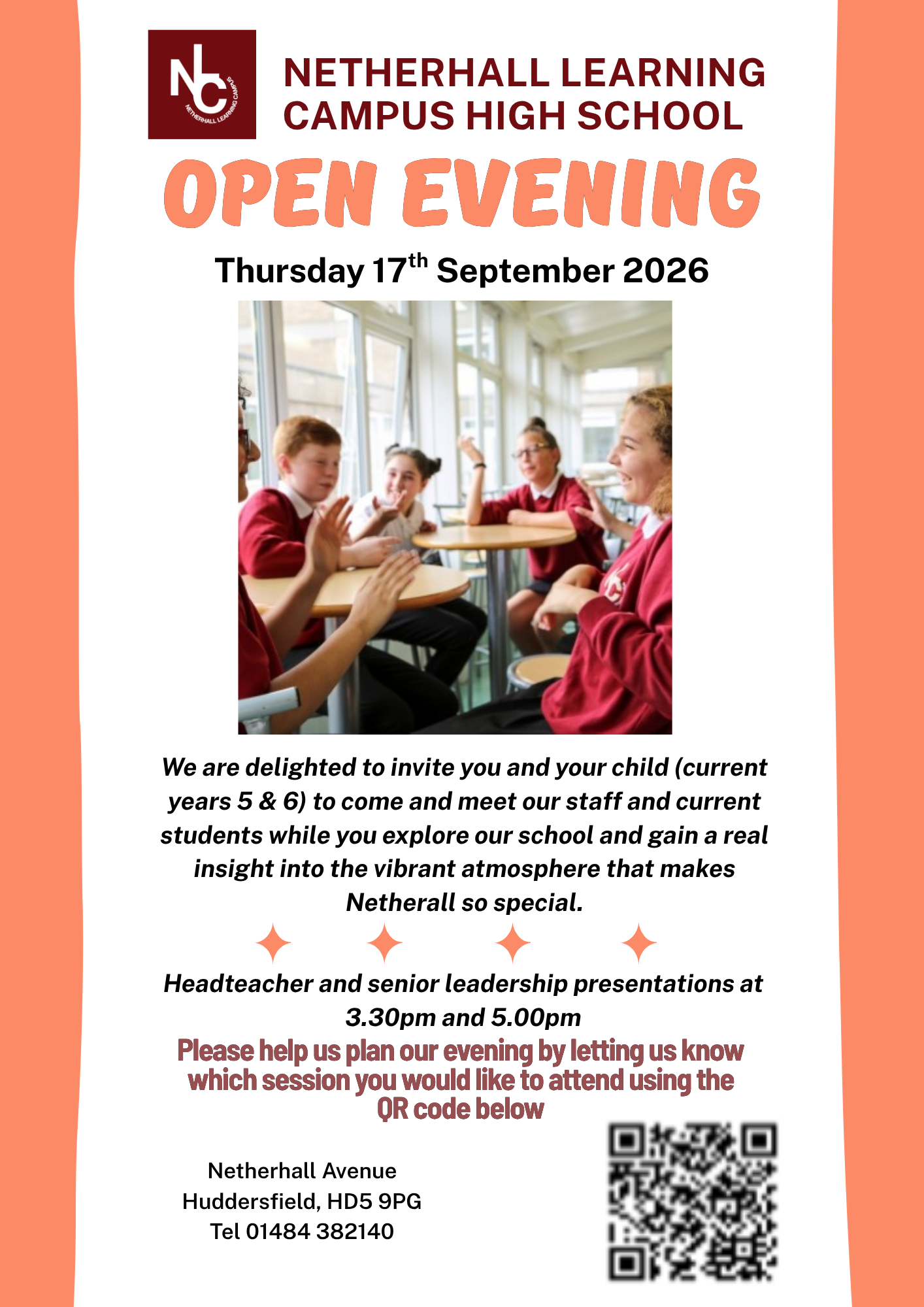 High School Open Evening 17.09.2026